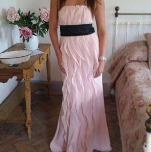 White by Vera Wang - Strapless Blush Dress